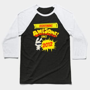 Redefining Awesome Since 2012 Kids Bunny Birth Year Baseball T-Shirt